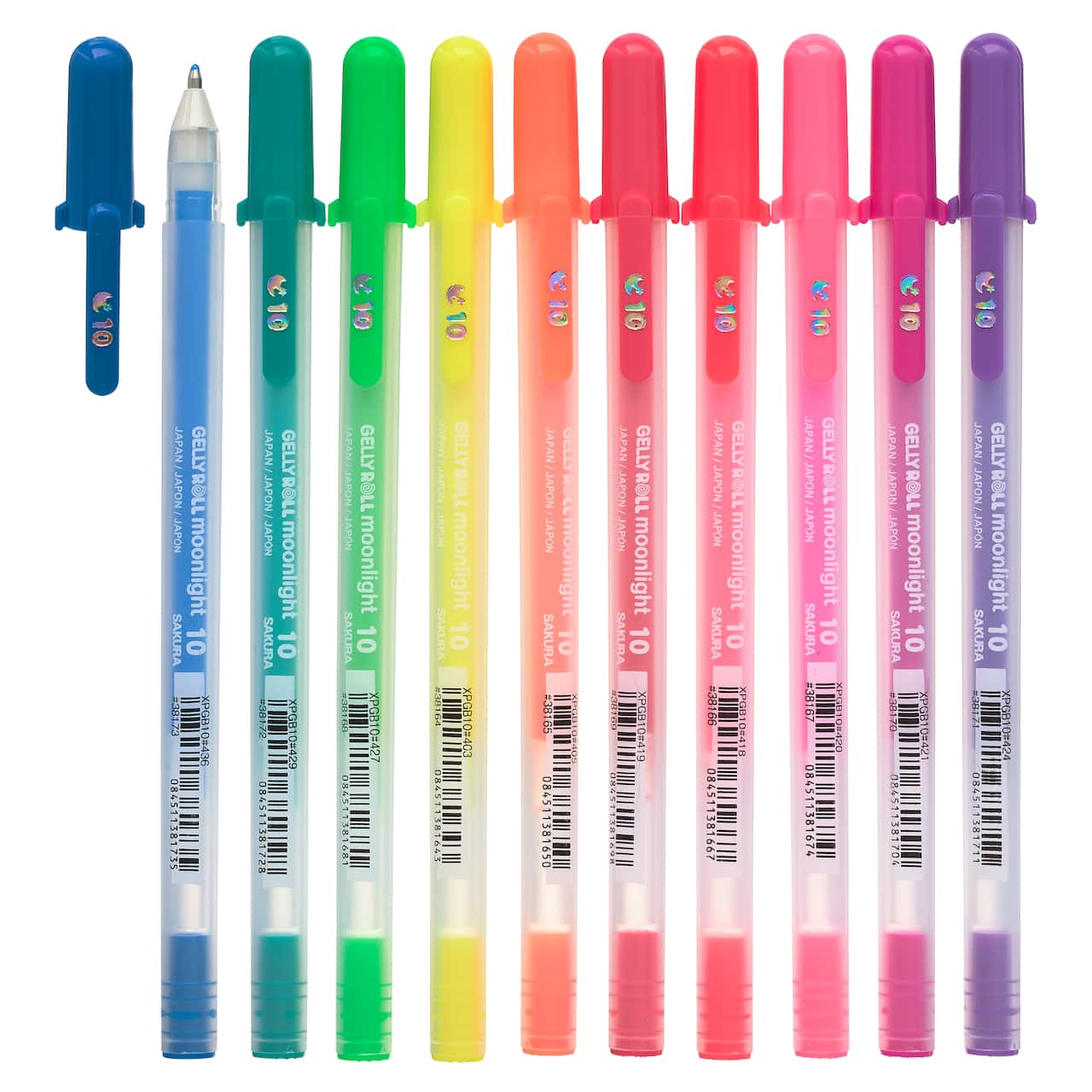 Gelly Roll&#xAE; Moonlight&#xAE; 10 Bold Point Gel Pen 10 Color Set